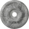 Ekena Millwork Granada Medallion (Canopies up to 7 1/8"), 23 3/8"OD x 3 5/8"ID x 2 1/2"P, Ultra Pure White Crackle CM23GAUWC - alternate 1